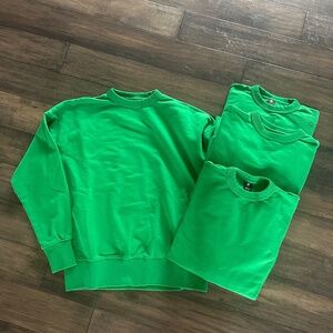 GSTAR G STAR 4 Green Sweatshirts!! One size fits most!! NEW!!